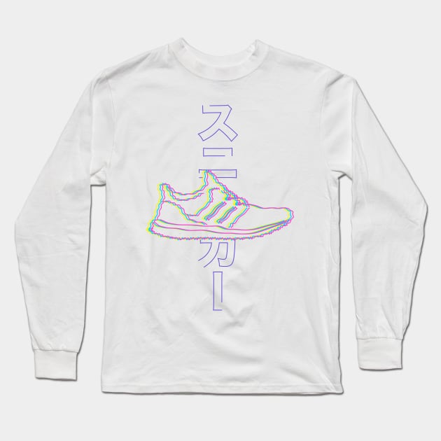 Neon Ultraboost Sneaker Long Sleeve T-Shirt by MiqayelHar